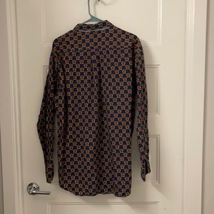 Vintage Tommy Hilfiger Monogram Button Up Size XL